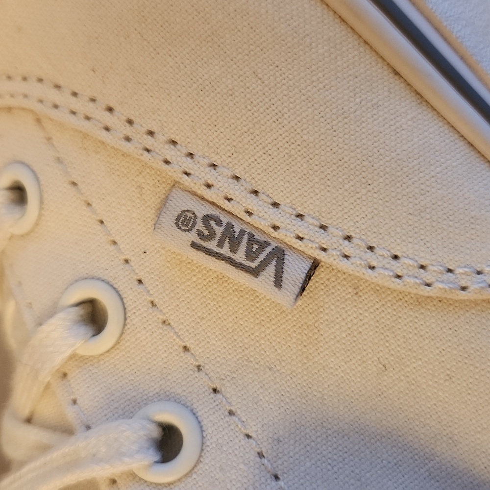 Vans Doheny Shoes White Sneakers Women's 9.5 Off The Wall Classic Canvas - Picture 9 of 11